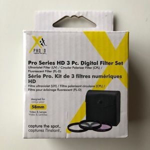 Xit 58mm pro series hd filters